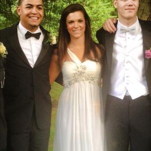 White Cache formal/ prom dress